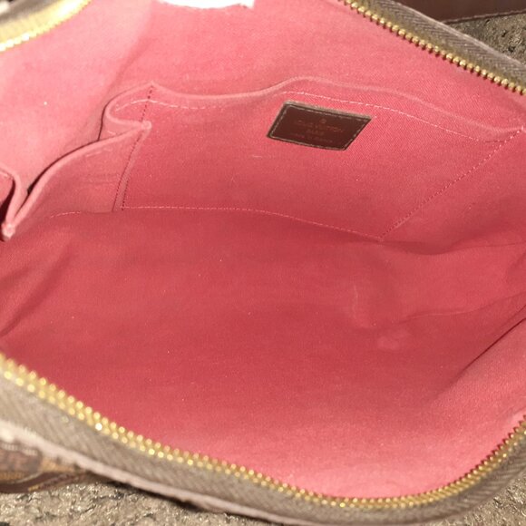 LOUIS VUITTON-Tate GM-Damier Ebene Shoulder Bag-Hobo-Dustbag/Receipt-Authentic - Picture 11 of 16